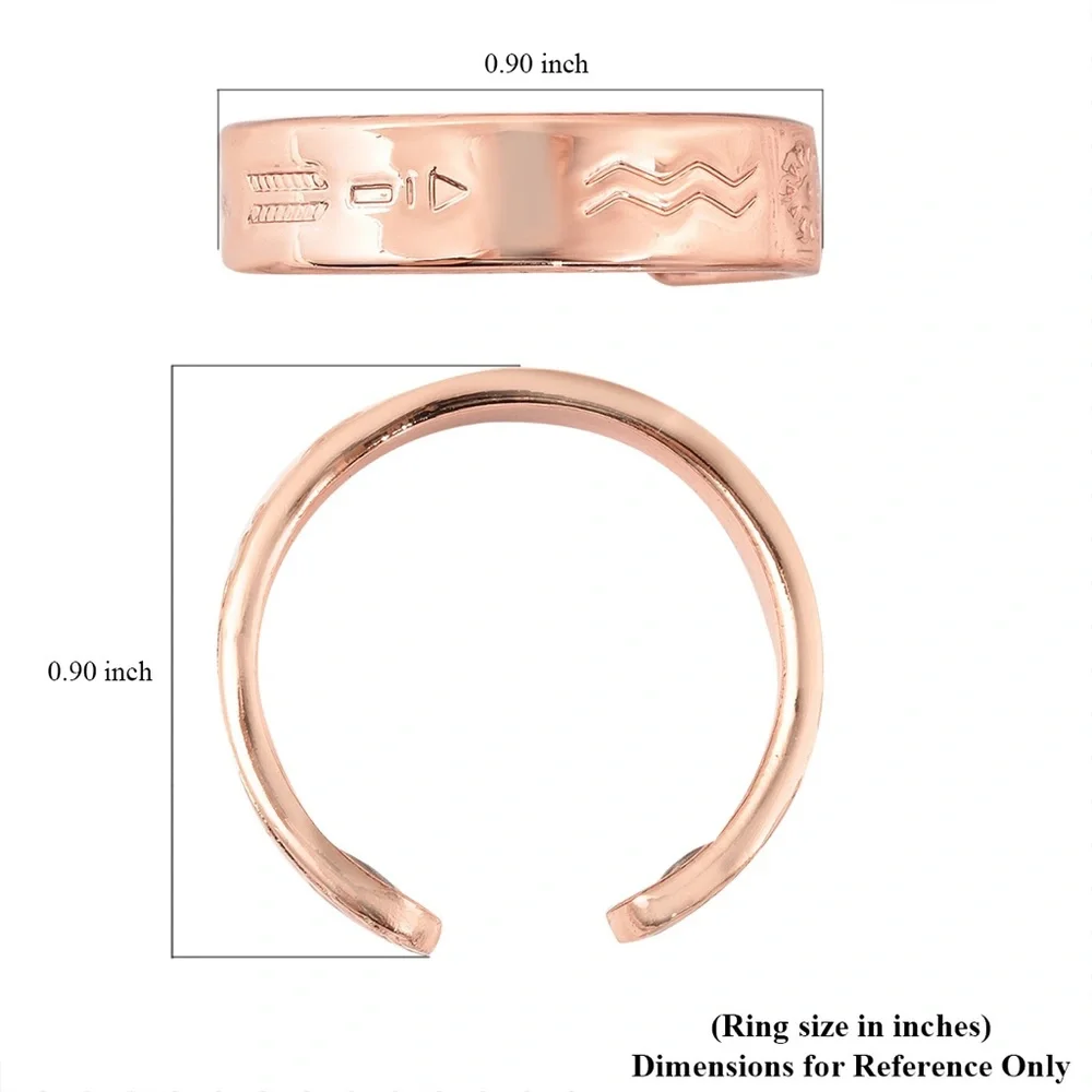 Open Shank Tribal Magnetic Ring